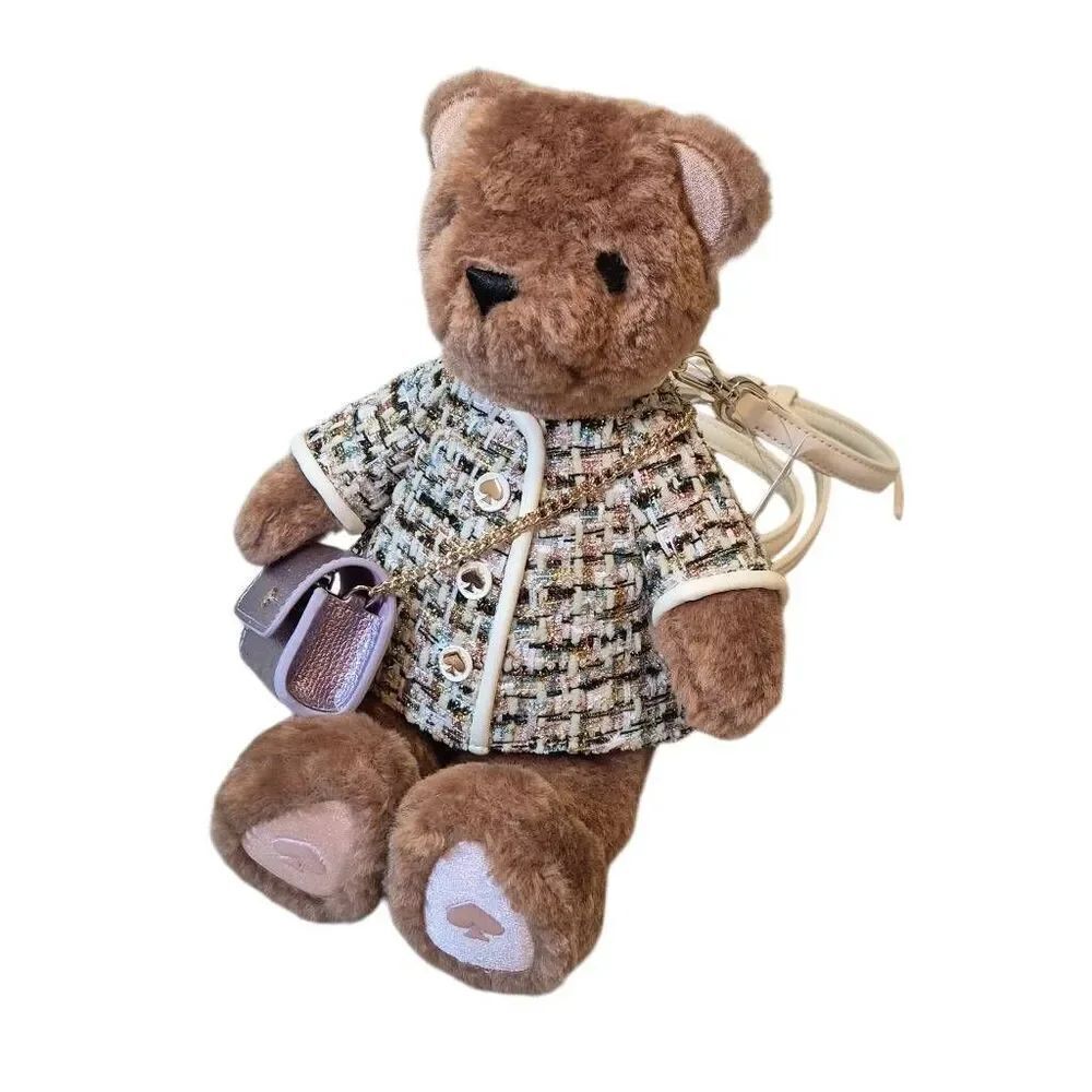 NWT Kate Spade Oh What Fun 3D Teddy Bear Crossbody Bag